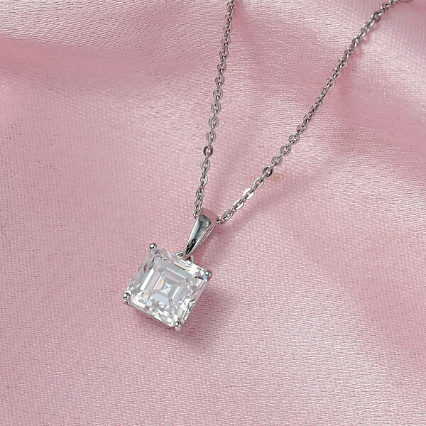 D'Joy Moissanit Anhänger mit 50cm Kette - 1,90 ct. image number 1