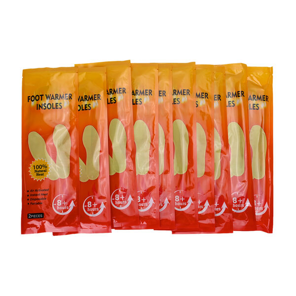 W&auml;rmende Einlegesohlen, 10 Paar, luftaktiviert, Einweg, bis zu 8 Stunden W&auml;rme, 42 - 44