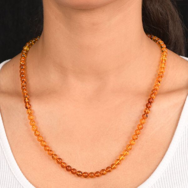 Bernstein Halskette, 50 cm - 52 ct. image number 3