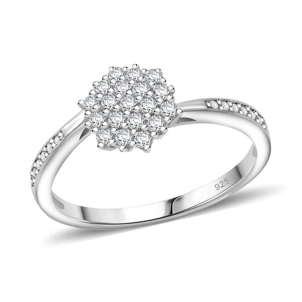 LUSTRO STELLA wei&szlig;er Zirkonia Ring image number 3