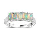 AA Natürlicher, äthiopischer Welo Opal Ring, ca. 1,00 ct image number 4