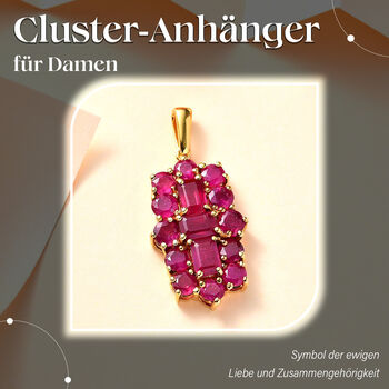 AA Afrikanischer Rubin-Anh&auml;nger - 6,67 ct.