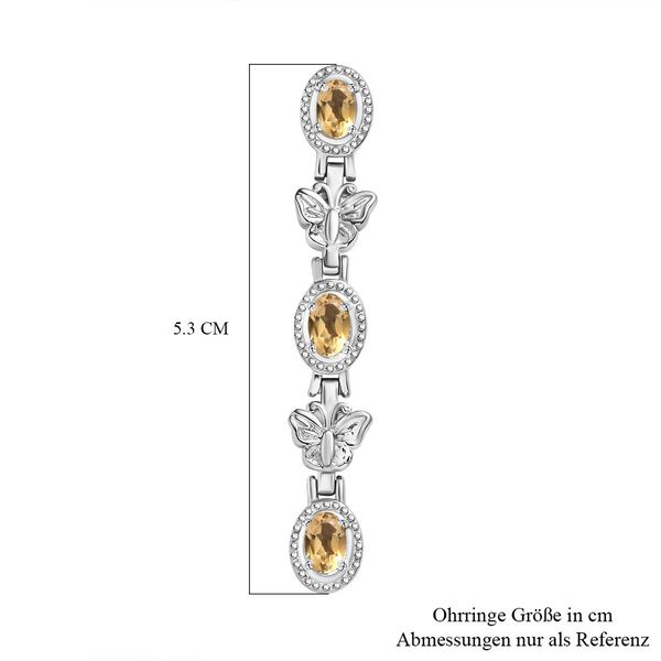 Citrin Ohrringe - 2,91 ct. image number 7