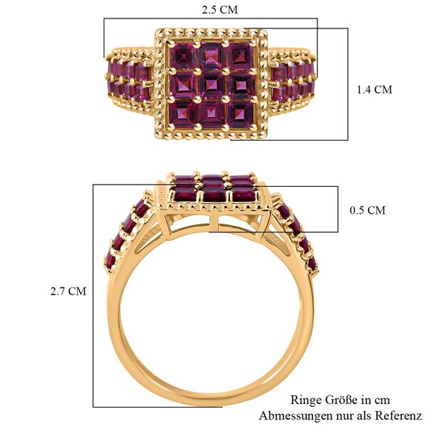 AA Rhodolith Granat Ring - 2,91 ct. image number 4