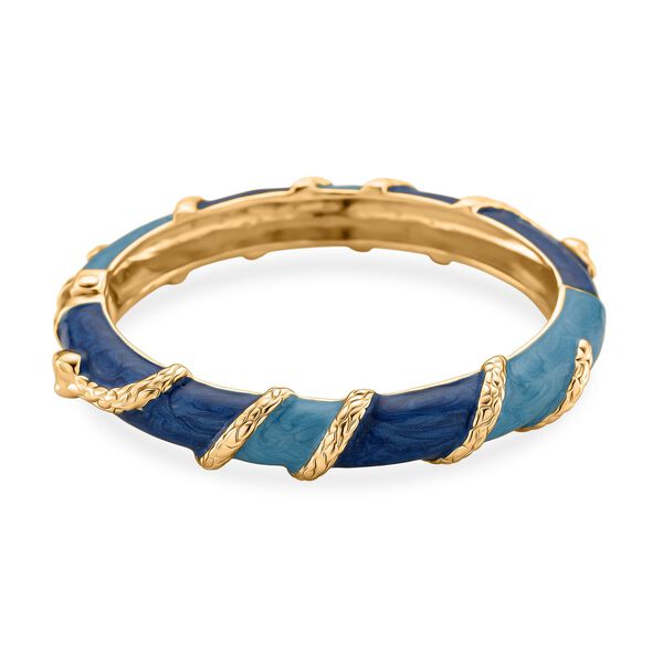 Emailliert Armreif ca. 19 cm ca. 30,50g image number 0