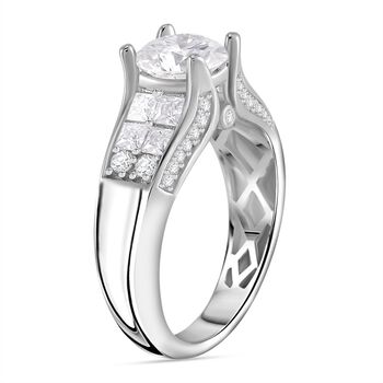 Moissanit Ring - 2,75 ct.