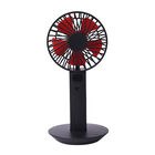 Tragbarer, wiederaufladbarer Power, Mini-Ventilator, Schwarz