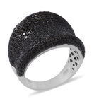 Schwarzer Spinell Ring 925 Silber rhodiniert  ca. 2,78 ct image number 2