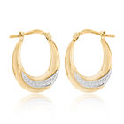 CLOSE OUT DEAL Ohrringe, 925 Silber vergoldet