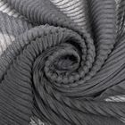 Plissee Schal mit Quasten und Farbverlauf, 180x90cm, schwarz image number 3