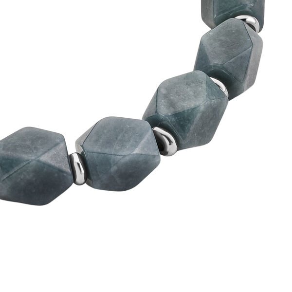 Jade Armband ca. 19 cm 316L Edelstahl (10-15 Werktage Lieferzeit) ca. 140.00 ct image number 4