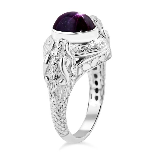 Royal Bali Kollektion- AA Sternrubin Ring - 6,07 ct. image number 3