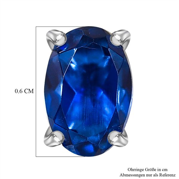 Ceylonfarbener Quarz Ohrringe, ca. 1,04 ct. image number 5