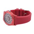Strada - Moderne Uhr, wasserdicht, japanisches Uhrwerk, Rot image number 5