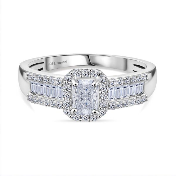 LUXURIANT DIAMOND - Lab Grown Diamant VS-EF Ring 925 Silber rhodiniert (Größe 18.00) ca. 0.99 ct image number 0