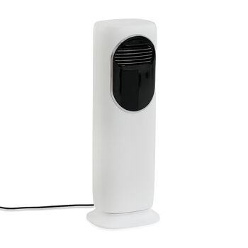 "Warm and cool dual use Bladeless design air outlet 120&deg;rotating air supply 3 wind speeds adjustment 2 warm gear power, instant heating Ultrasonic atomization, warm but not dry UV light for sterilization 2 colors light (cool-blue, warm-red) Remote control