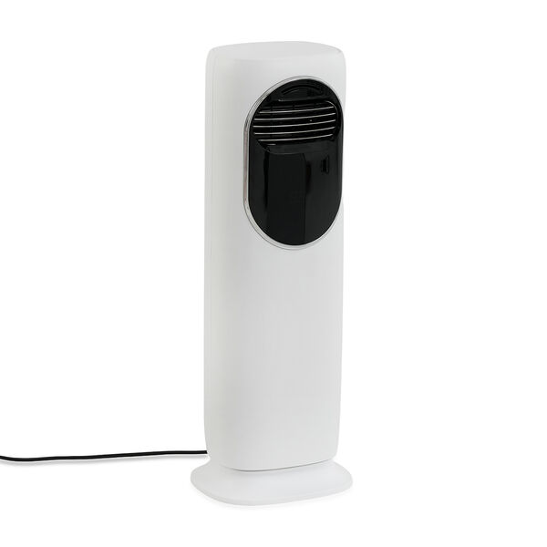 "Warm and cool dual use Bladeless design air outlet 120&deg;rotating air supply 3 wind speeds adjustment 2 warm gear power, instant heating Ultrasonic atomization, warm but not dry UV light for sterilization 2 colors light (cool-blue, warm-red) Remote control image number 2