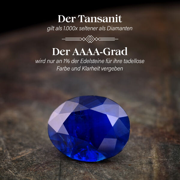 RHAPSODY AAAA Tansanit und VS EF Diamant Ring in 950 Platin- 2,44 ct. image number 5