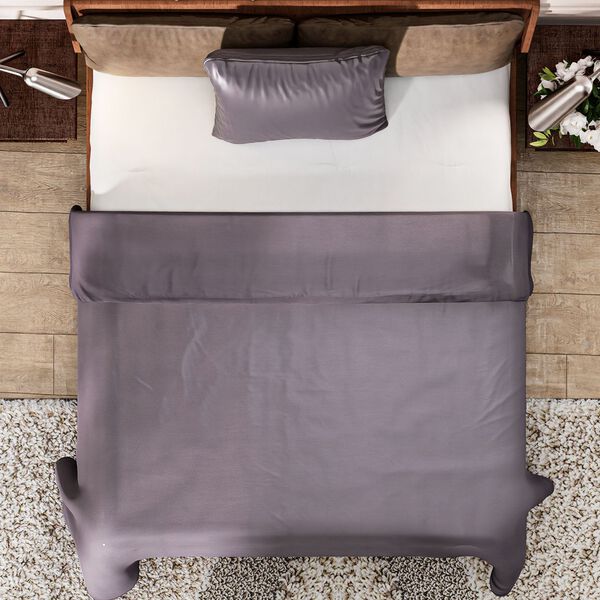 Kupferinfundierte Bettwäsche - 2-teiliges Set, lila image number 5