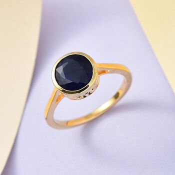 Masoala Saphir (Fissure gef&uuml;llt) Ring - 2,77 ct.