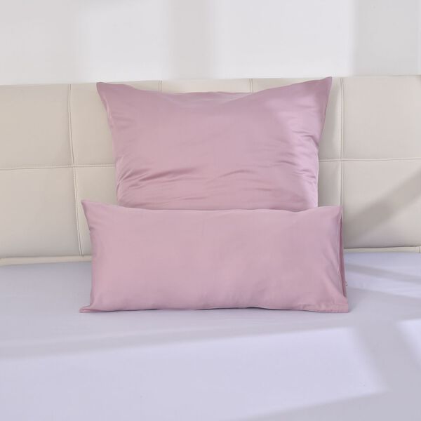 Serenity Night - 100% Bambus-Steppdecke mit Bambusf&uuml;llung und 2er-Set Bambus-Kissenbez&uuml;ge Rosa image number 12