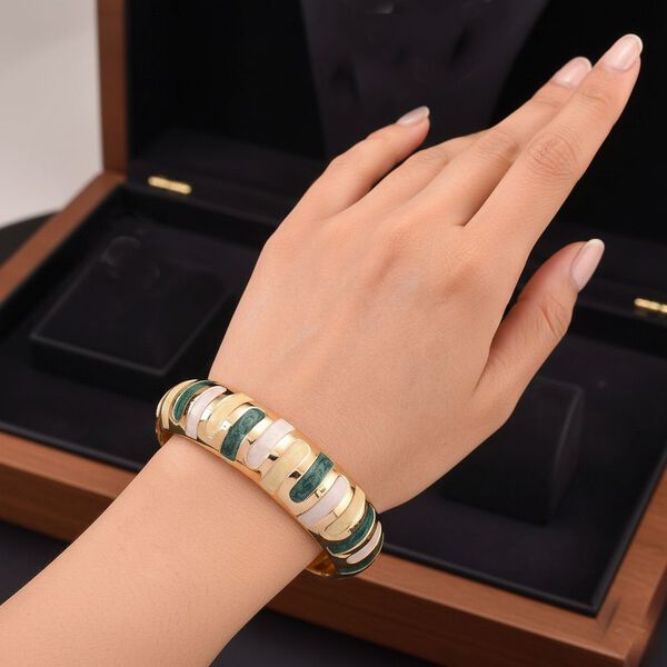 emailliert Armreif ca. 18.5 cm ca. 43,00g image number 3