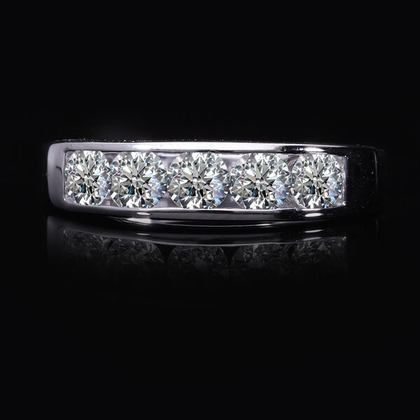 LUXURIANT IGI zertifizierter VS-EF Labor Diamant Ring in 950 Platin - 1,60 ct. image number 5
