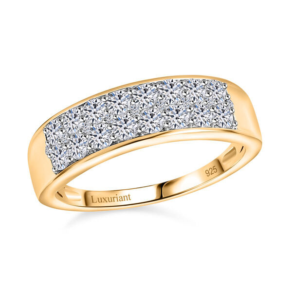 LUXURIANT SGL zertifizierter VS Labor Diamant Ring - 1 ct. image number 4
