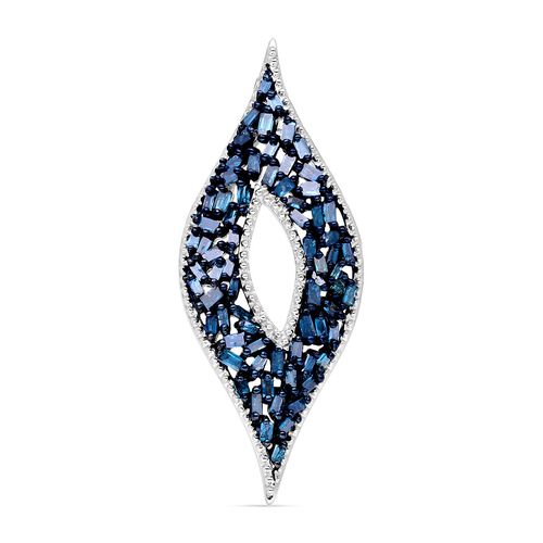 Blauer Diamant-Anhänger  - 1 ct. image number 0