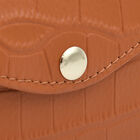 Long Size Brieftasche mit RFID Schutz, 100% echtes Leder, Größe 20,5x10 cm, Braun image number 5