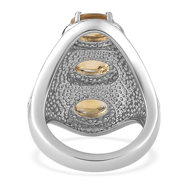 Citrin Siegelring - 2,20 ct. image number 5
