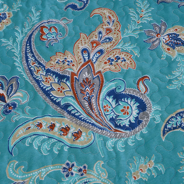 Serenity Night: 3er-Set, Quilt und 2 Kissenbezüge, Hellblau image number 4