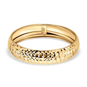 Bandring mit Diamantschliff-Muster
