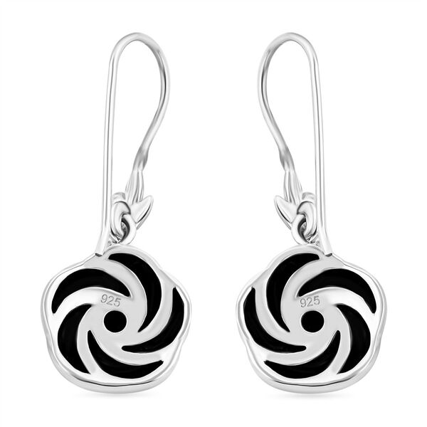 Royal Bali Kollektion- Abalone Muschel Rosen Ohrringe image number 4