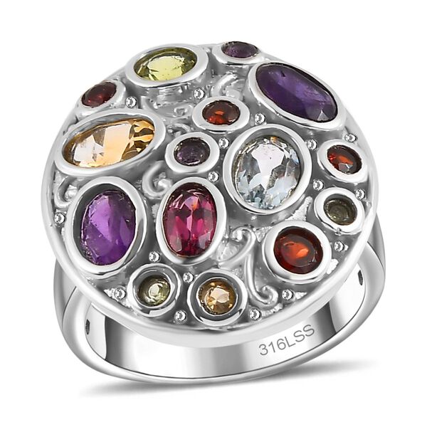 Multi-Edelstein Ring - 2,84 ct. image number 4