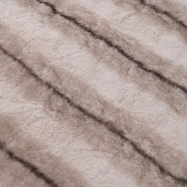 Serenity Night Premium Kuscheldecke in Pelzoptik, doppellagig und wendbar, 150x200cm, Weiß image number 4