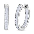 Luxuriant Diamond Lab Grown Diamant VS SGL zertifiziert Ohrringe 925 Silber rhodiniert ca. 1,05 ct.