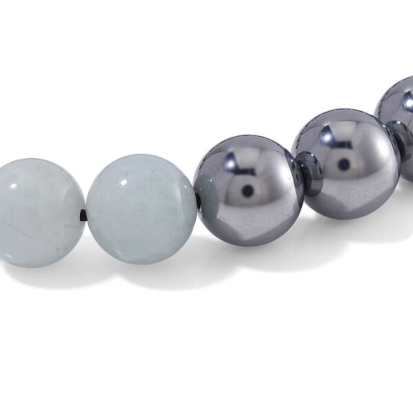 Flexibles Terahertz und Aquamarin Armband - 140 ct. image number 4