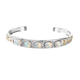 AA Natürlicher, äthiopischer Welo Opal-Armreif -19 cm  - 2,69 ct.