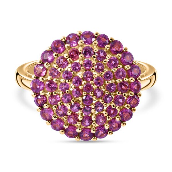 Rhodolith Granat Ring - 1,89 ct.