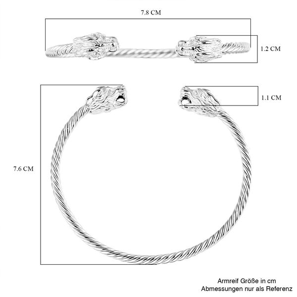 925 Silber Armreif ca. 19 cm ca. 11,95g image number 5