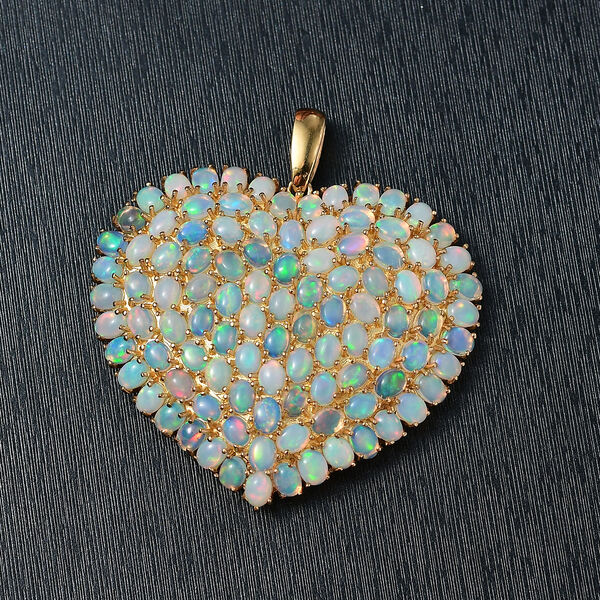 D'Joy AA nat&uuml;rlicher, &auml;thiopischer Welo Opal Anh&auml;nger - 11,12 ct. image number 2