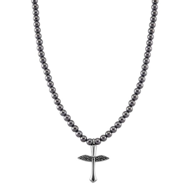 Terahertz Halskette ca. 18 cm + 5 cm Extender, 316L Edelstahl ca. 85,00 ct. image number 4