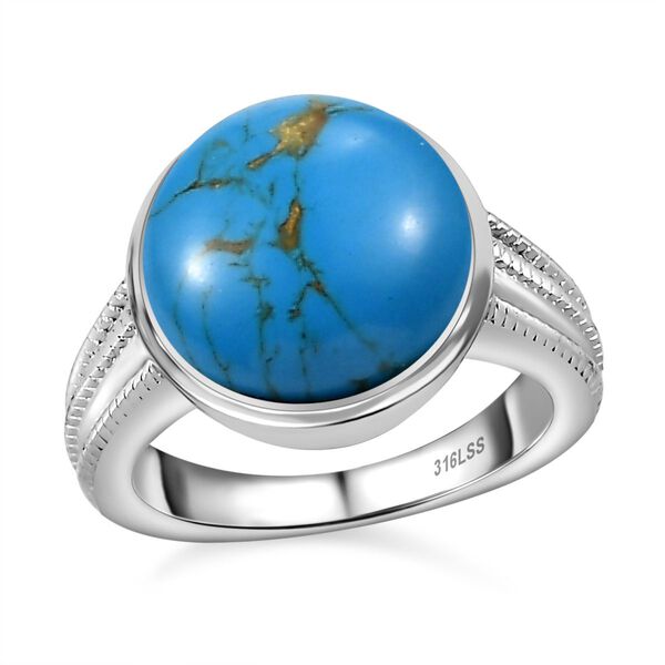 3er-Set blaues T&uuml;rkis Schmuckset - 19,77 ct. image number 4