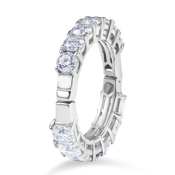 D'Joy Moissanit Ring, 925 Silber rhodiniert - 3,52 ct. image number 4