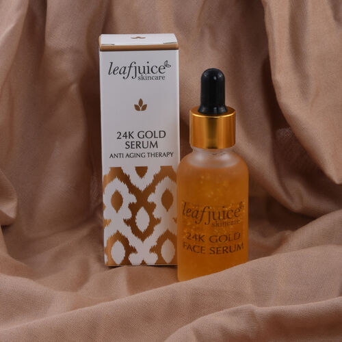 LeafJuice - 24K Gold Anti-Ageing Gesichtsserum image number 1