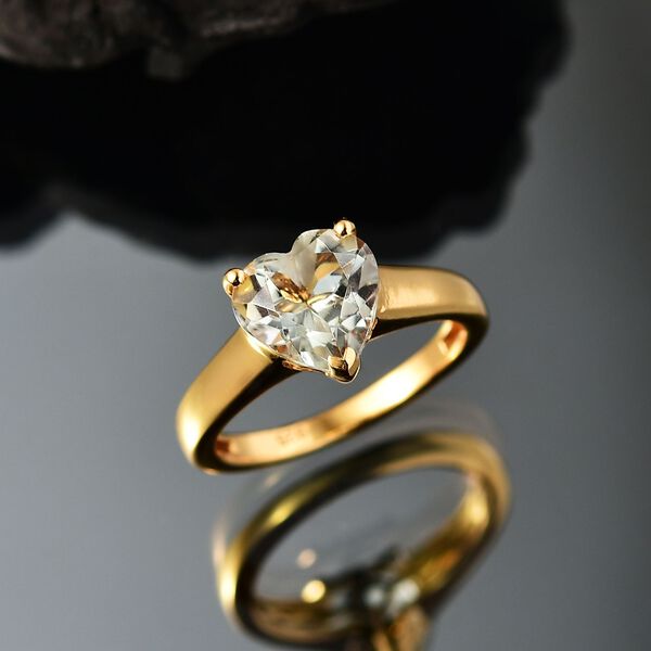 AA Prasiolith Ring - 2,33 ct. image number 2