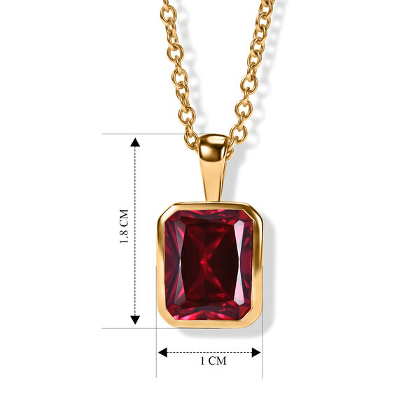 EVER TRUE AAA Lab Grown Rubin Schmuckset ca. 50 cm ca. 5,05 ct. image number 4