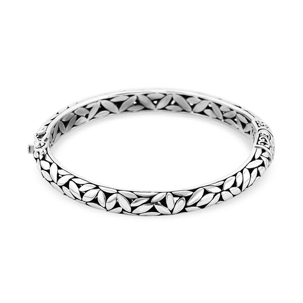 Royal Bali Kollektion - 925 Silber Armreif, 18 cm image number 0