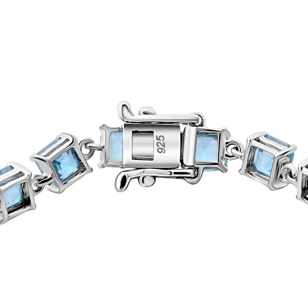 AAA blaues Zirkon Armband image number 2